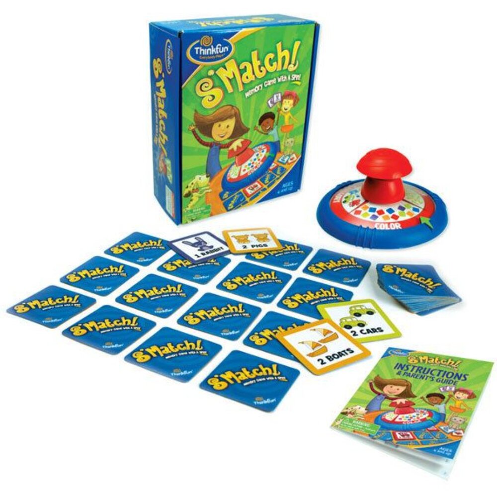 Thinkfun S’Match Matching Game 2008 COMPLETE